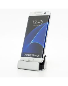 Dockingstation Micro USB für Androidhandys in Silber