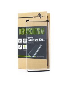 Samsung Galaxy S9 Plus Displayschutzglas 3D case Version -Schwarz