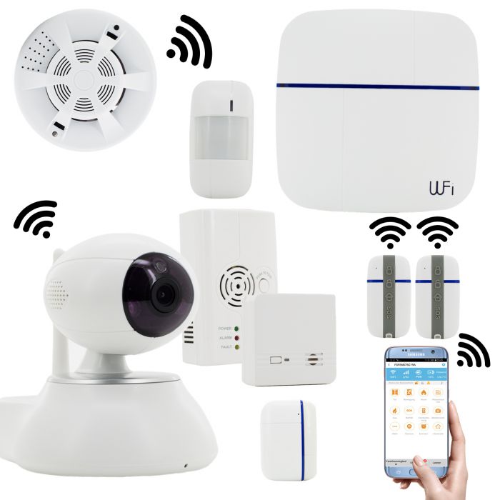 Vcare Smart Home Security System Vcare WIFI / GSM /Funk Alarmanlage Vcare Smart Home Security System Vcare WIFI / GSM /Funk Alarmanlage