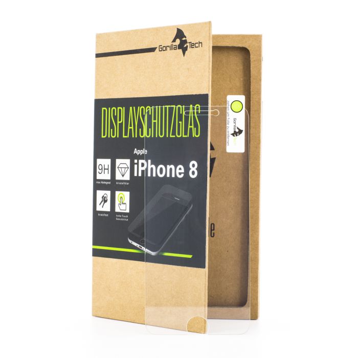 Panzerglas Apple iPhone 8 Schutzfolie Schutzgals Echtglas Displayschutz 2,5 D
